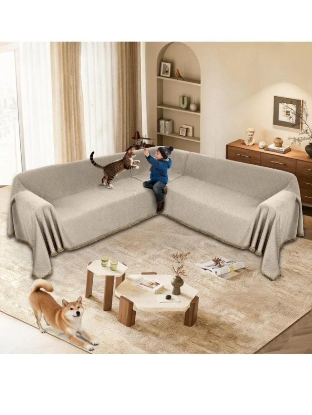 Waterproof Sectional Couch Covers Sectional Sofa Cover L Shaped Corner Sofa Slip